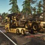 Truck Wood Trailers Pack4