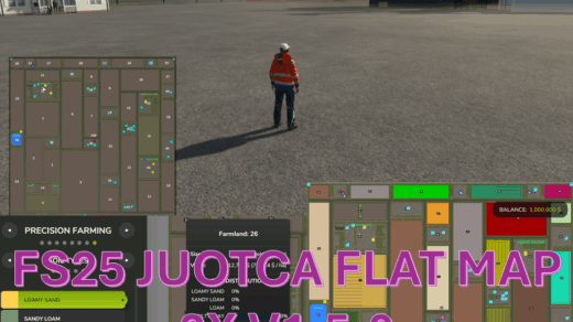 JUOTCA FLAT MAP 2X V1.5