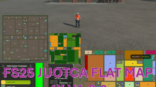 JUOTCA FLAT MAP 4X V1.6
