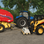 New Holland/Case IH Roll-Belt Round Baler V1.0