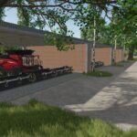 Harvester garage