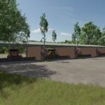Harvester garage3