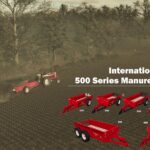 International 500 Series Manure Spreader v1