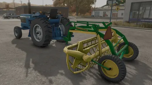John Deere 74 Side Delivery Rake v1.0