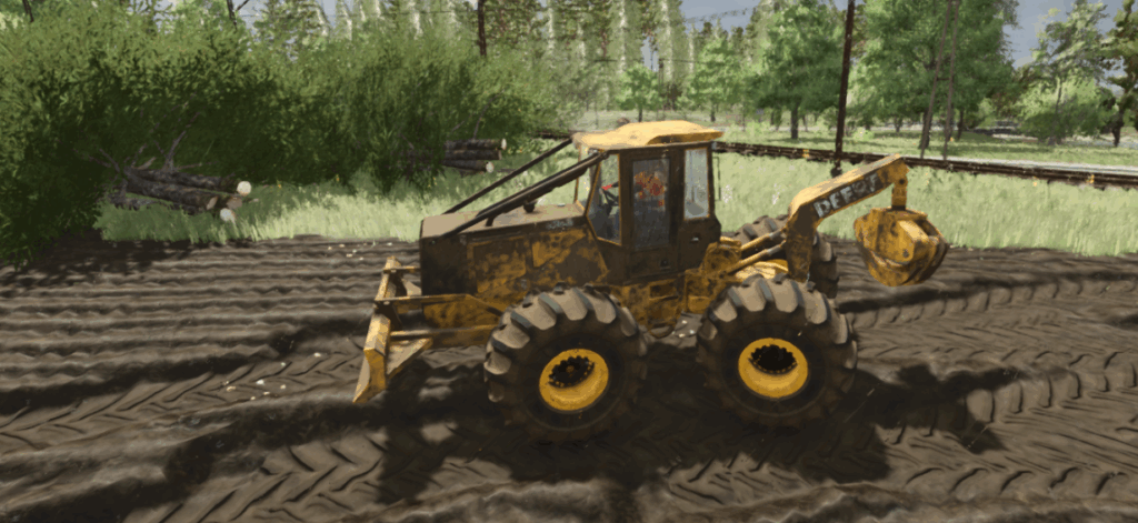 JohnDeere Grapple Skidder