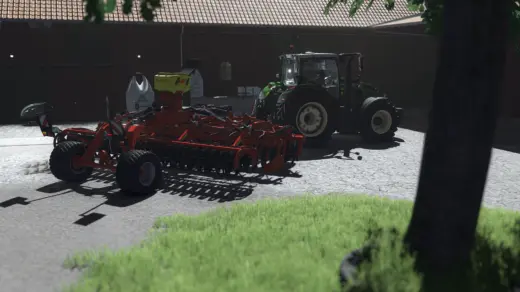 Kverneland Qualidisc Pro 6001T + APV-Streuer v1.0.0.1
