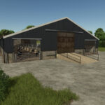 Large UK Indoor Cow Barn