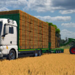 MAN TGX 6x2 Straw Bale2
