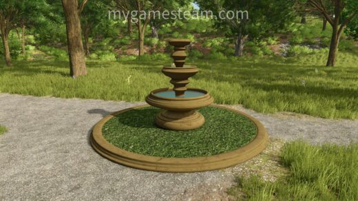 Marble fountain