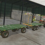 Metaltech Bale Trailers Pack5
