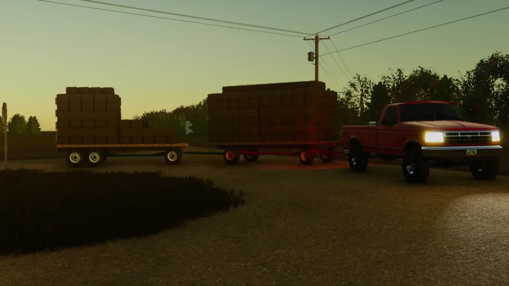 New Holland Hay Wagon v1.0