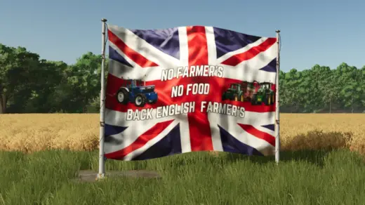 No Farmer No Food English Flag EDIT v1.0