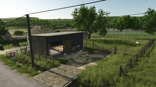 Old Wooden Sheepfold