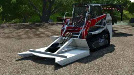 Skid Loader Bush Hog Brush Cutter v1.0