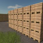 Storage For Pallets Of Boards, Planks, And Wooden Beams V1.0
