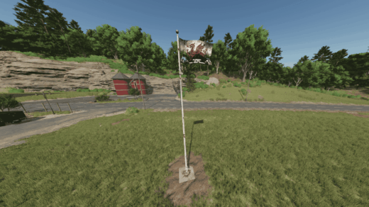 Welsh Flag pole