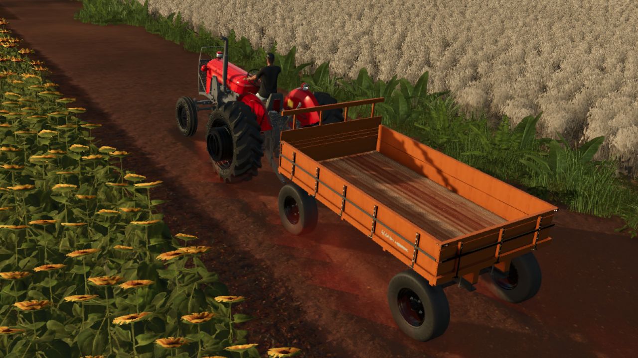 Wooden trailer