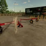 1978 6 wheel hay windrower v1.02