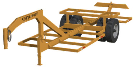 Cattlemen bale trailer
