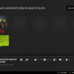 Claas Axion 800 Multicolor4