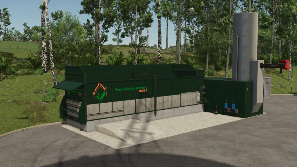 Cow feeding plant