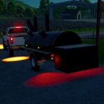 Custom BBQ Pit Trailer3