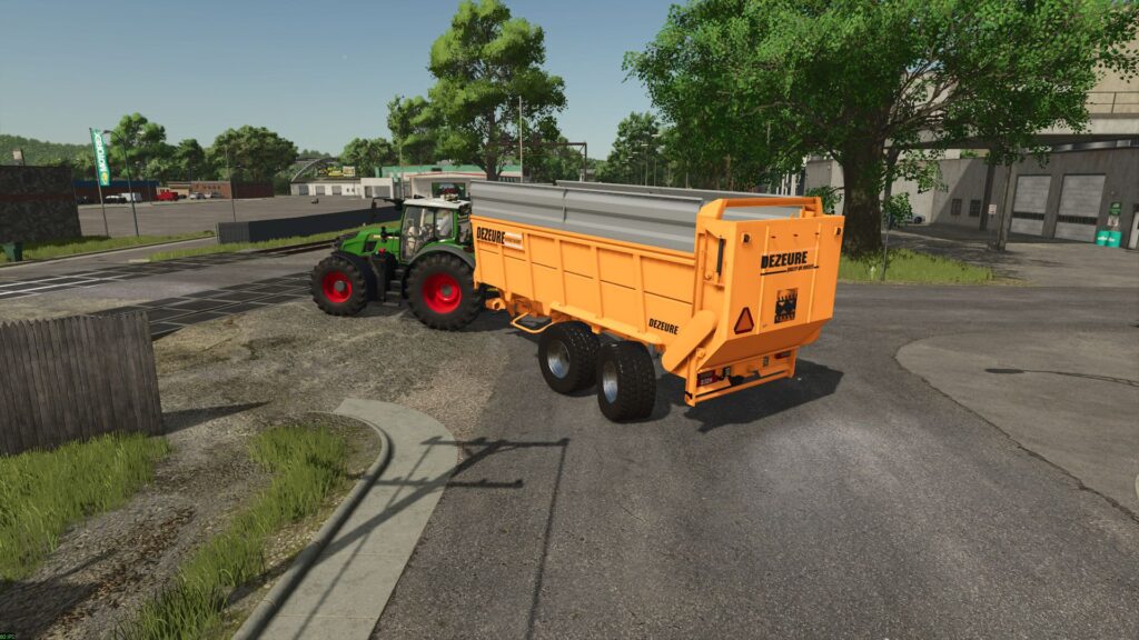 Dezeure silage trailer