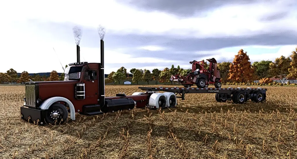 Fontain Flat Deck Trailer v1.0