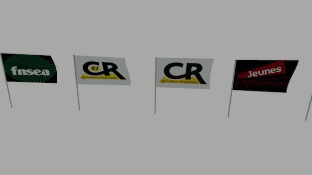 French agricultural flags (Prefab) V1.0
