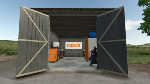 HYPERIN Tool Shed With Pressure Washer5