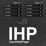 Input Help Pager