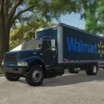 International 4900 Box truck v1.0