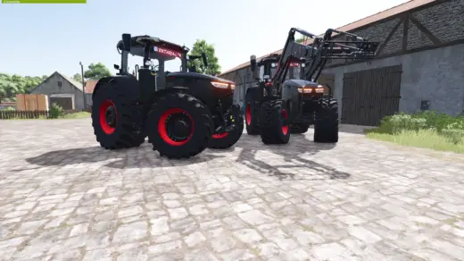 John Deere Multicolor with front loader v1.0