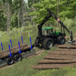 Lizard Short Wood Trailer Pack