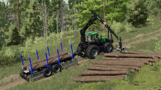 Lizard Short Wood Trailer Pack