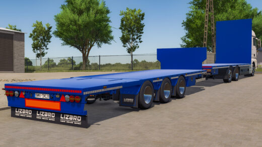 Lizard Straw Transport Trailer
