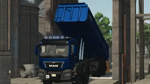 MAN TGS 4 Achs Kipper v1.0