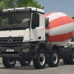 Mercedes Arocs 3245 concrete mixer2