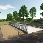 Pasture With Feeding Table