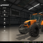 Renault Ares with reversing camera