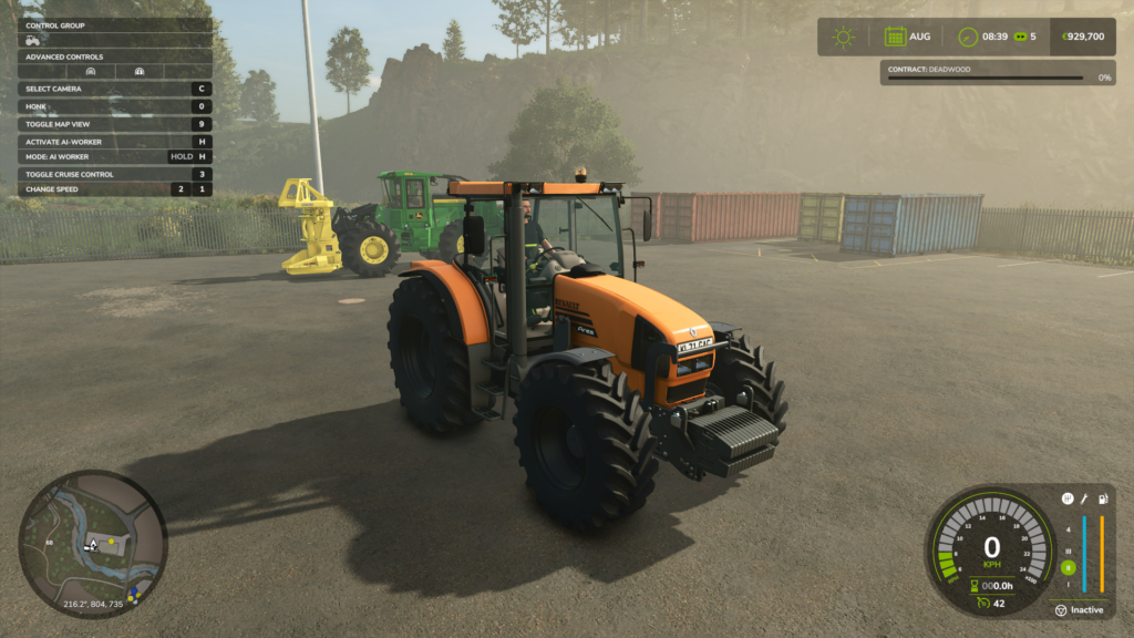 Renault Ares with reversing camera3