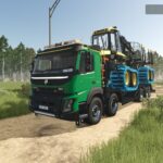 Volvo Metsäkonelavetti