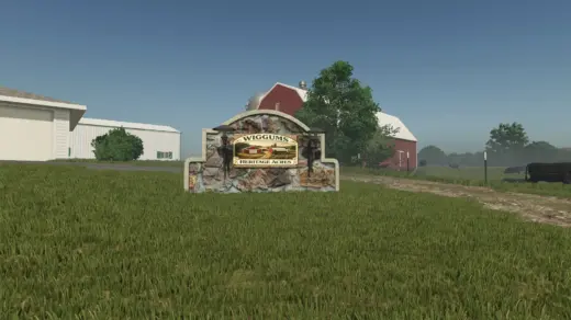 Wiggums Heritage Acres Farm Sign v1.02