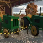 Wooden Tractor Set v1.0
