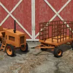 Wooden Tractor Set v1.02