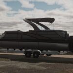 2025 Bennington Q Line Pontoon Boat And Trailer2