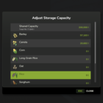 Adjust Storage Capacity