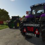 Agricultural sign for tractor3