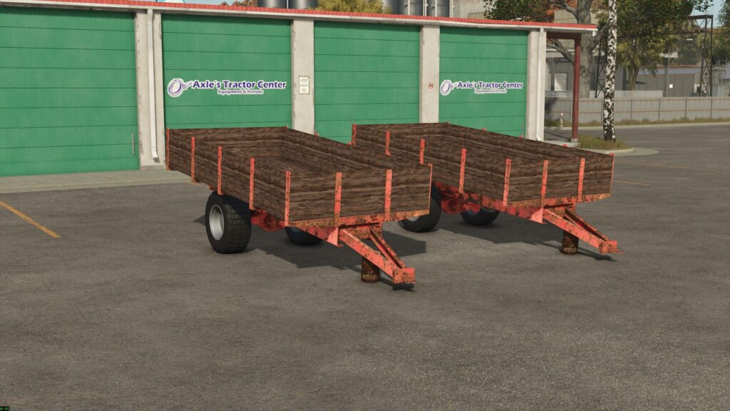Artisanal trailer
