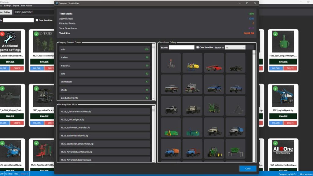 BUG ModManager